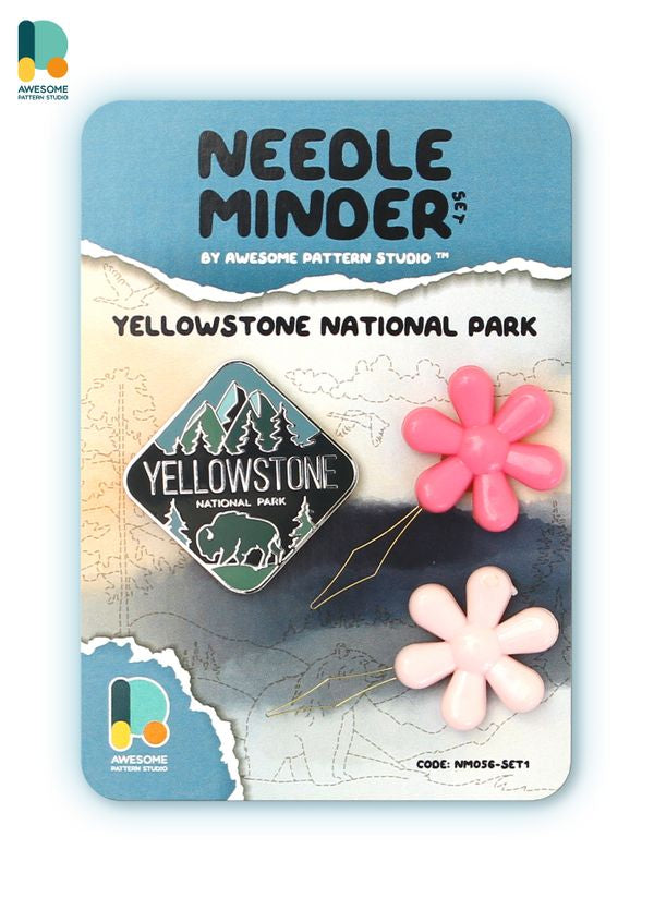 *Preorder* Yellowstone National Park Needle Minder by Awesome Pattern Studio