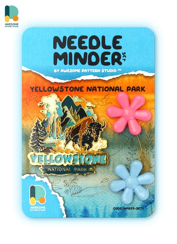 *Preorder* Yellowstone National Park Needle Minder by Awesome Pattern Studio