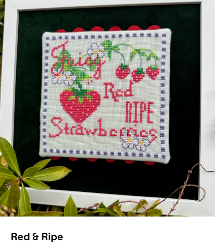 ✩Preorder✩ Red & Ripe by Luhu Stitches