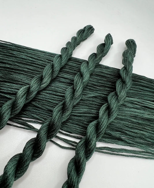 Evergreen | 6 Strand Embroidery Floss by Pirate + Robin