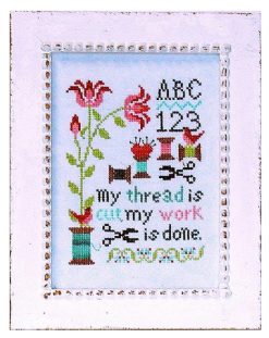 My Work is Done by Praiseworthy Stitches