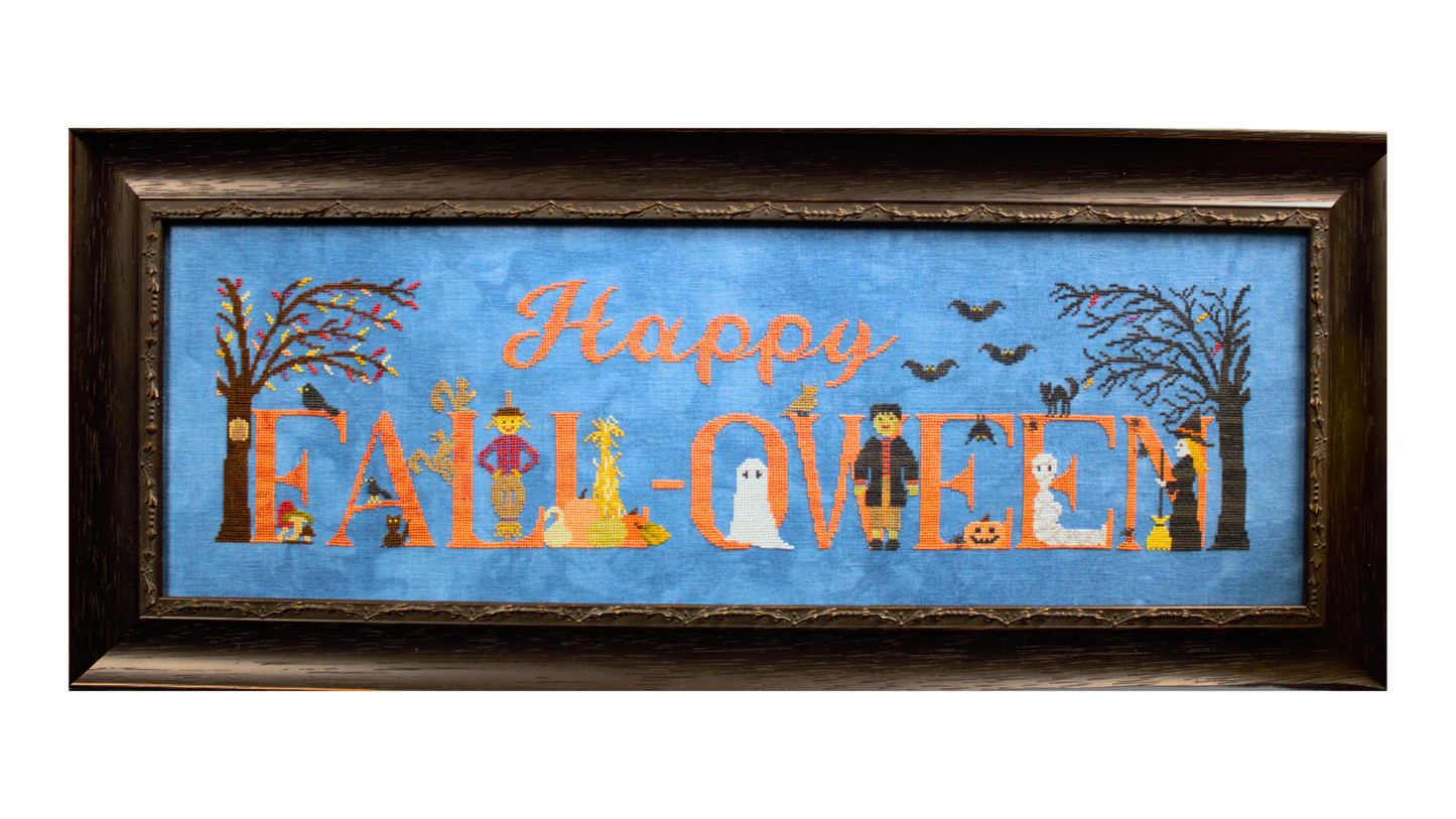 Fall-oween by Wildflower Stitching for Needlework Marketplace