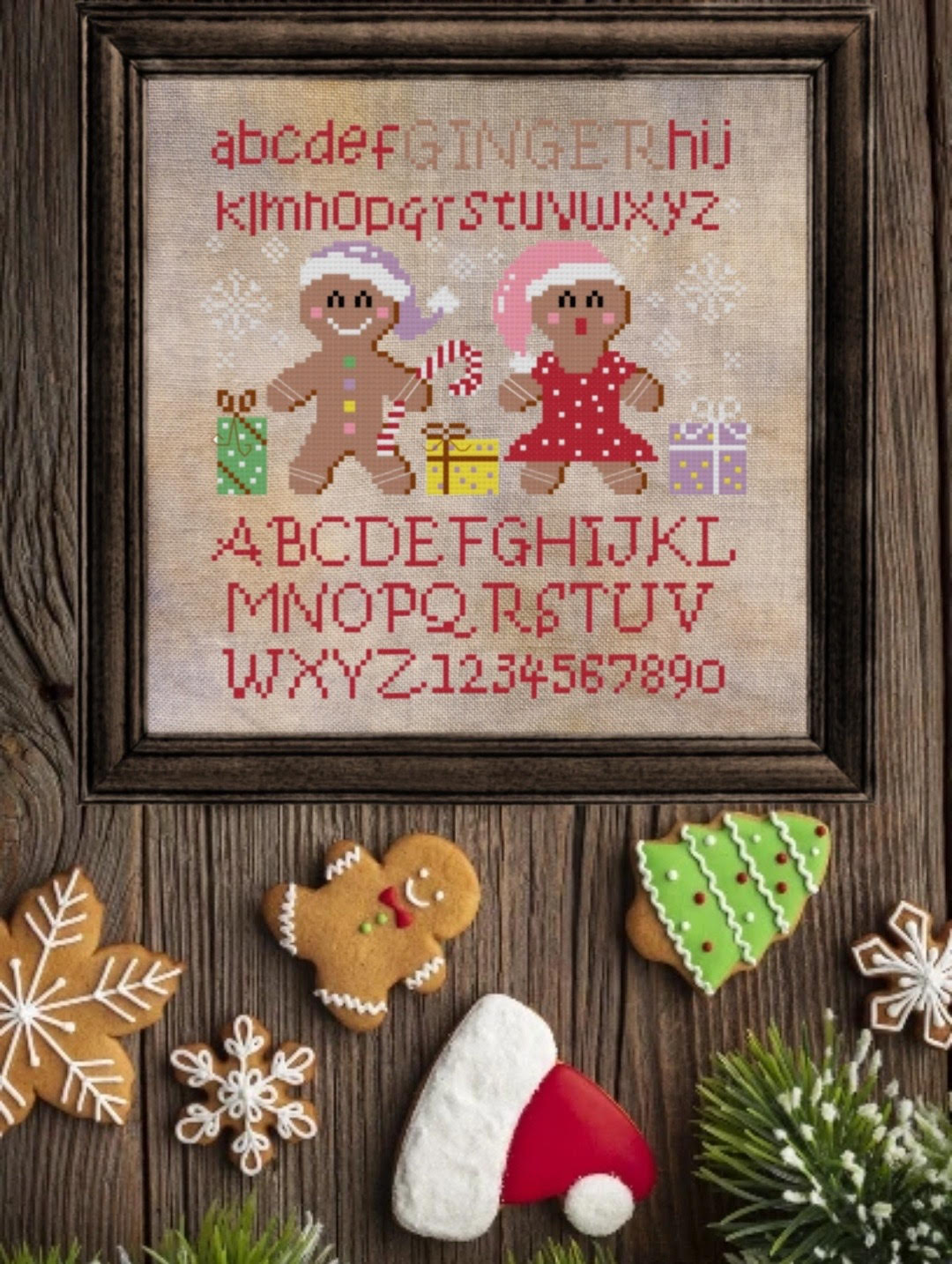 *PREORDER* Ginger ABC by Romy's Creations for Needlework Marketplace