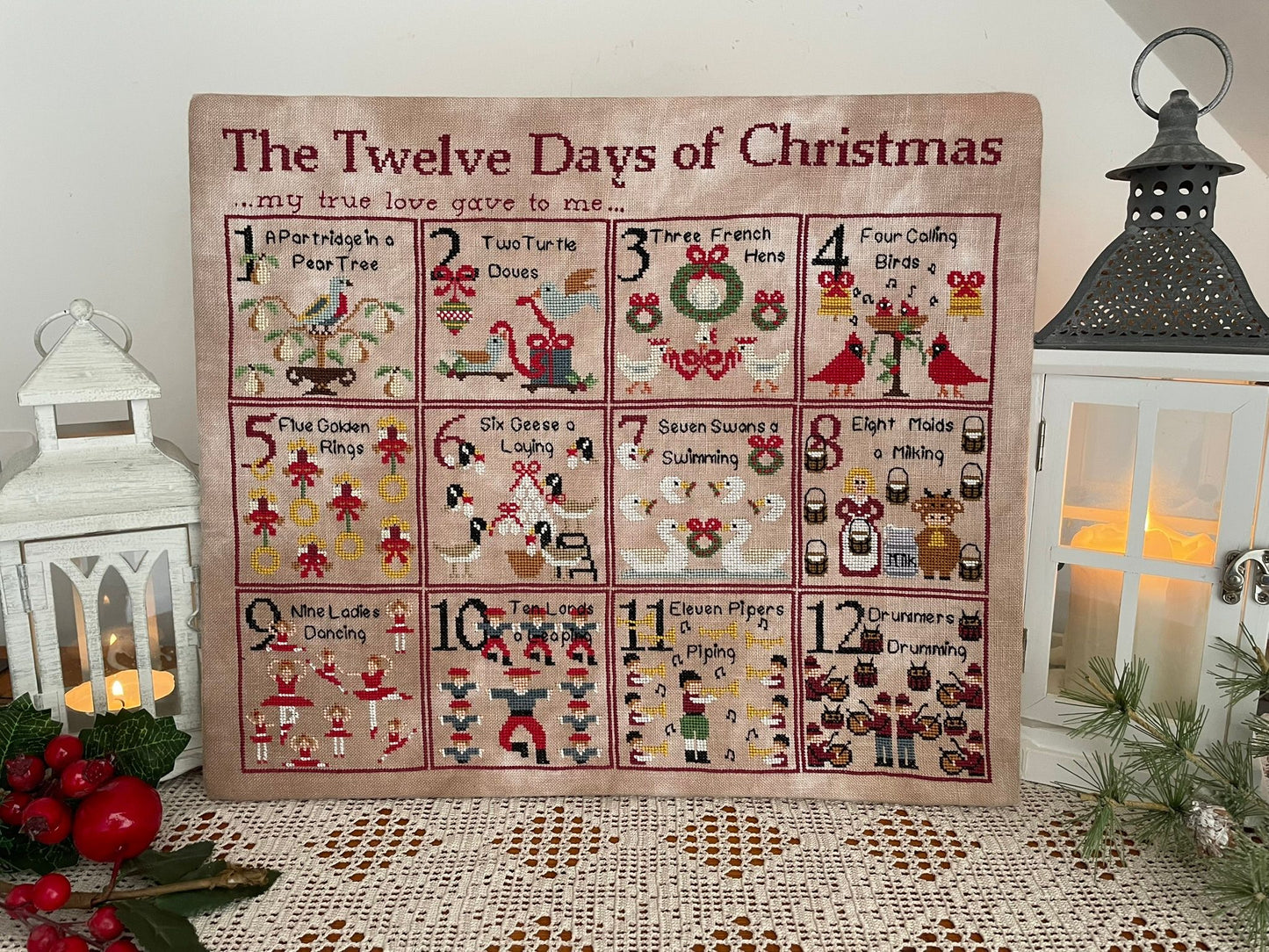 *Preorder* My true Love gave to me… Twelve Days of Christmas by Mani Di Donna