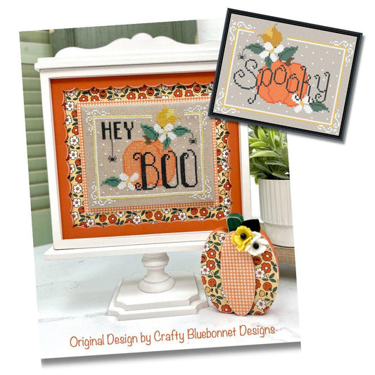 ✩Preorder✩ Hey Boo by Crafty Bluebonnet Designs