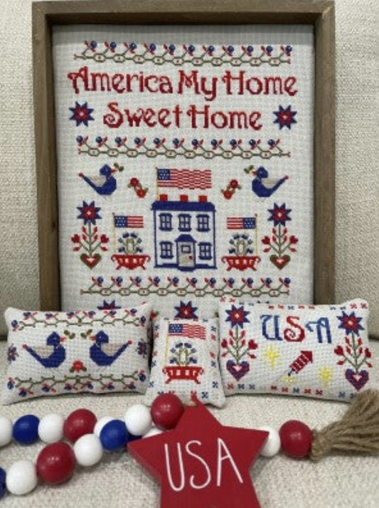 ✓ America My Home Sweet Home by Anabella's