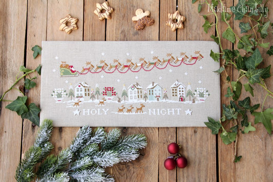 ✓ Holy Night by Madame Chantilly-Cross Stitch-Madame Chantilly-Millennial Fabrics