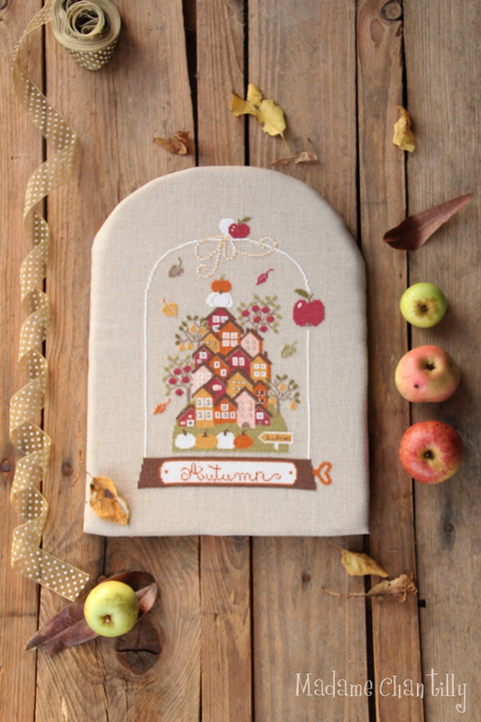 ✓ Autumn Carillon by Madame Chantilly-Cross Stitch-Madame Chantilly-Millennial Fabrics