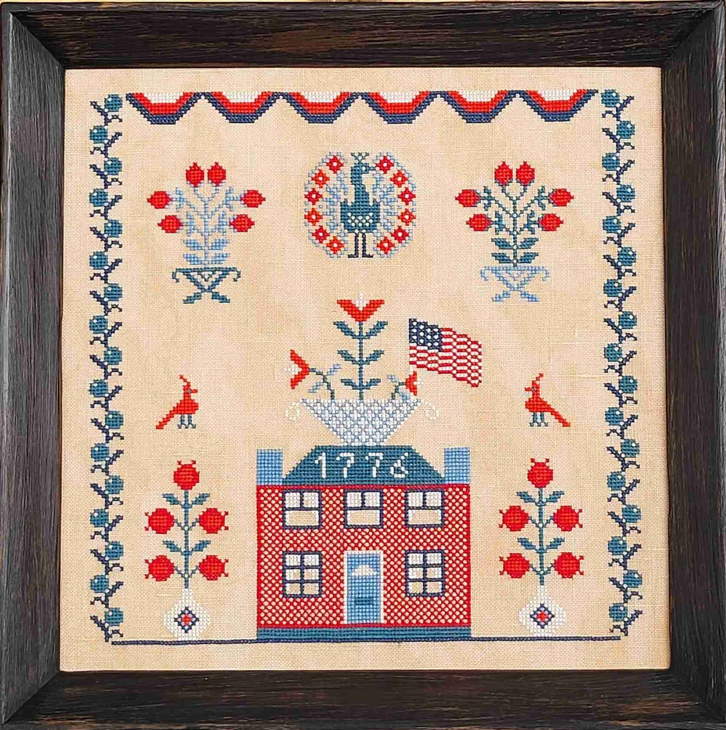 ✩Preorder✩ Patriotic Garden by The Spanish Stitcher