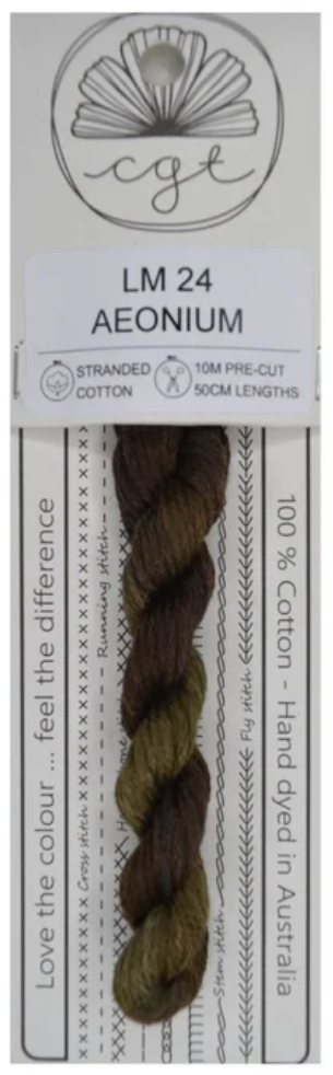 LM24 Aeonium | 6 Strand Embroidery Floss by Cottage Garden Threads