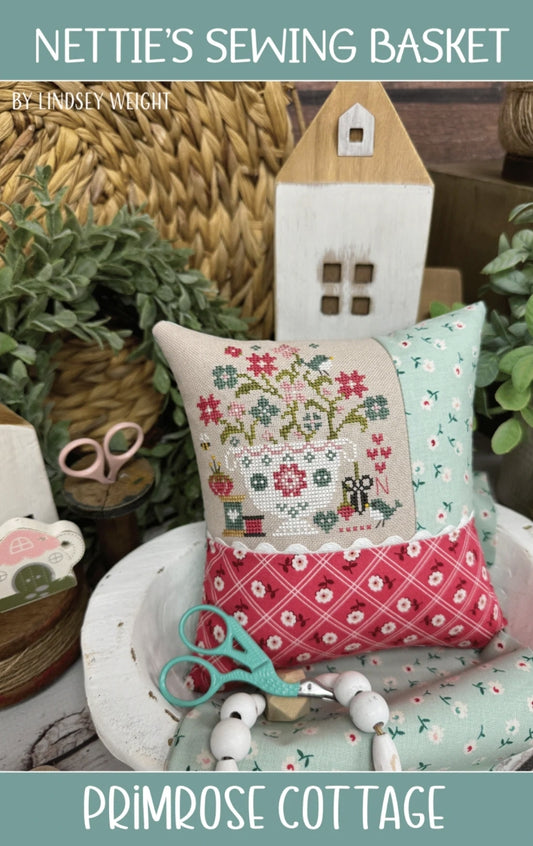 Nettie's Sewing Basket by Primrose Cottage