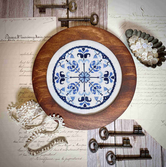✩Preorder✩ Porcelain Stitches No. 1 by Count Your Stitches Designs
