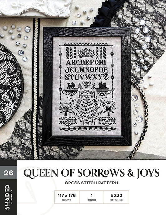 Queen of Sorrows and Joys by Shaded Stitchery for Needlework Marketplace