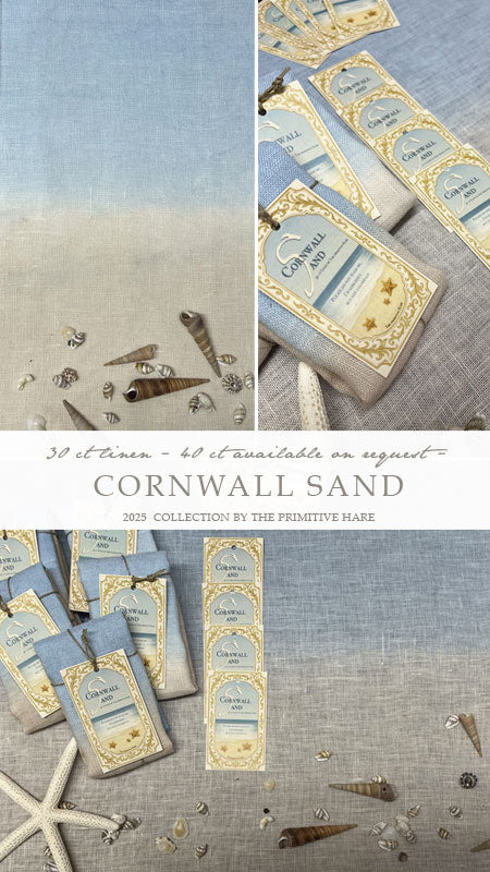 ✩Preorder✩ Cornwall Sand 30ct Linen by The Primative Hare