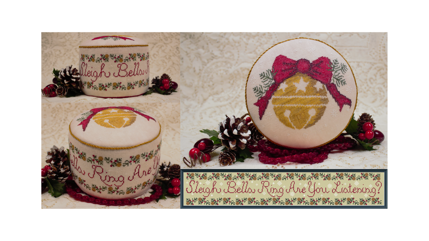 *PREORDER* Sleigh Bell Ring by Wildflower Stitching for Needlework Marketplace