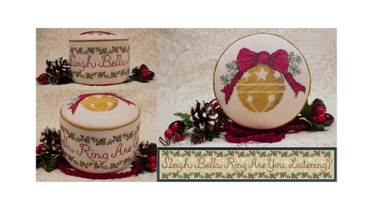 *PREORDER* Sleigh Bell Ring by Wildflower Stitching for Needlework Marketplace