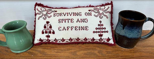 ✩Preorder✩ Spite and Caffeine by Rebel Stitcher Designs