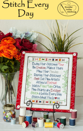 ✩Preorder✩ Stitch Every Day by Boulder Valley Stitching