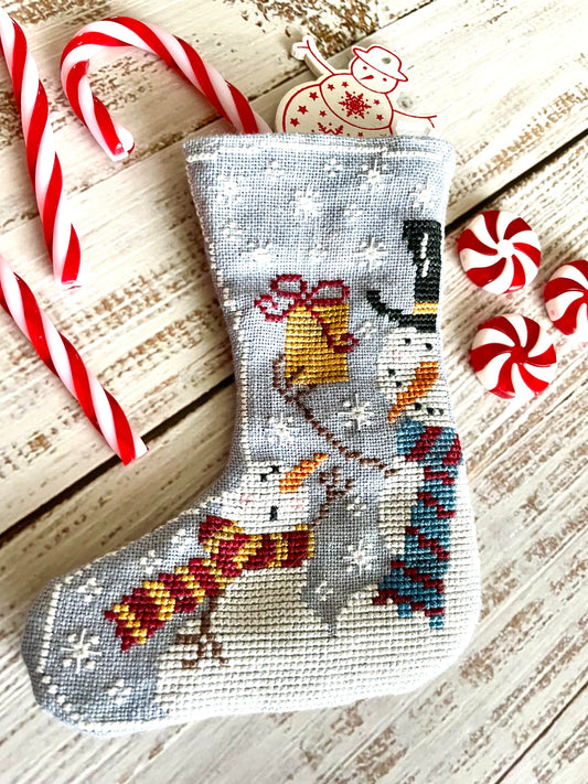 *PREORDER* Stocking Series: Snowmen by Romy's Creations for Needlework Marketplace