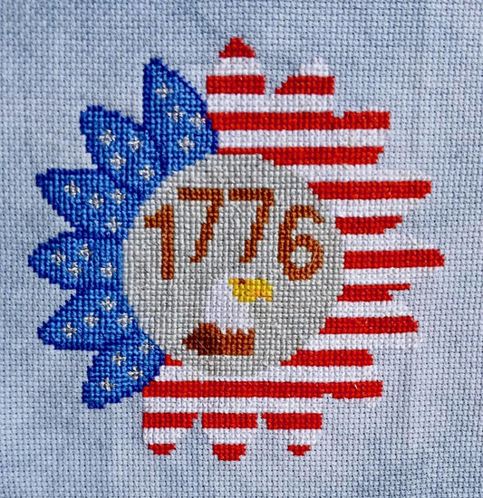 ✩Preorder✩ Sunflower 1776 by Sister Lou Stitches