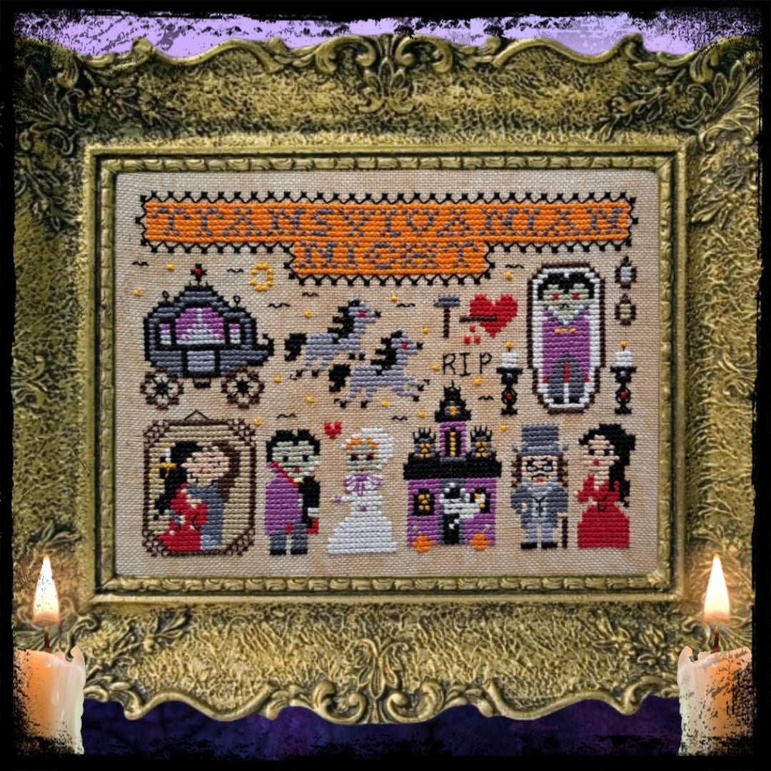 Transylvanian Night by Fairy Wool in the Wood for Needlework Marketplace