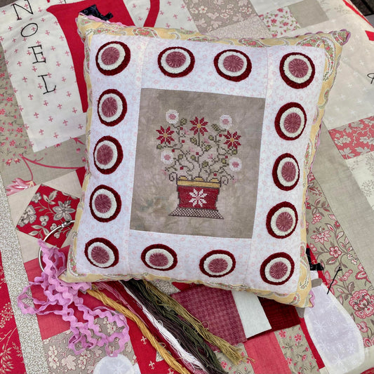 ✓ Penny Basket by Pansy Patch Quilts and Stitchery-Cross Stitch-Pansy Patch Quilts and Stitchery-Millennial Fabrics