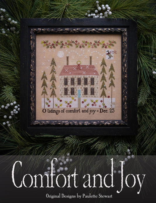 ✓ Comfort and Joy by Plum Street Samplers-Cross Stitch-Plum Street Samplers-Millennial Fabrics