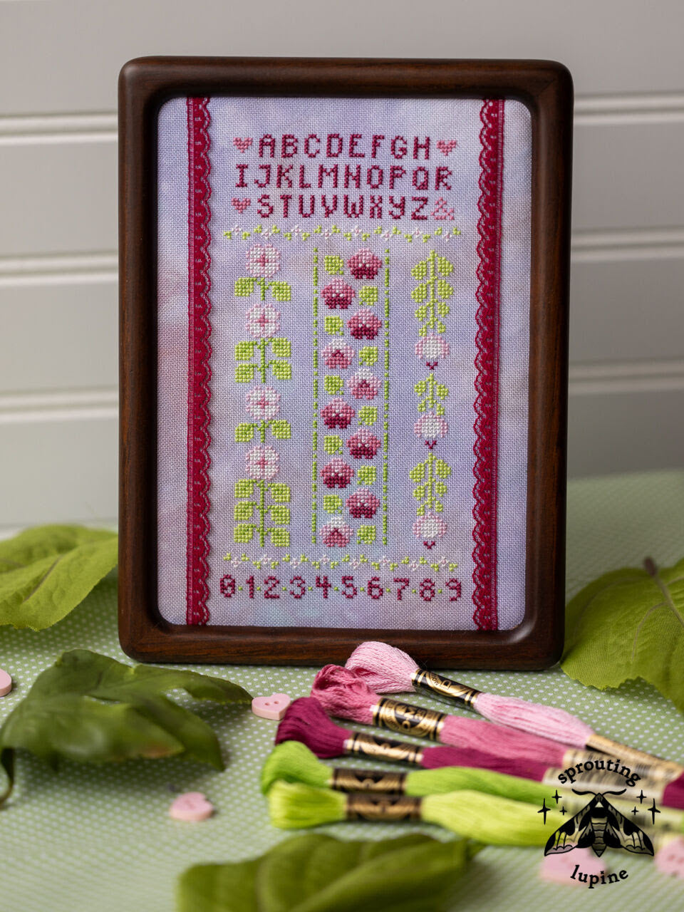 Deerly Beloved Booklet by Sprouting Lupine-Cross Stitch-Sprouting Lupine-Millennial Fabrics