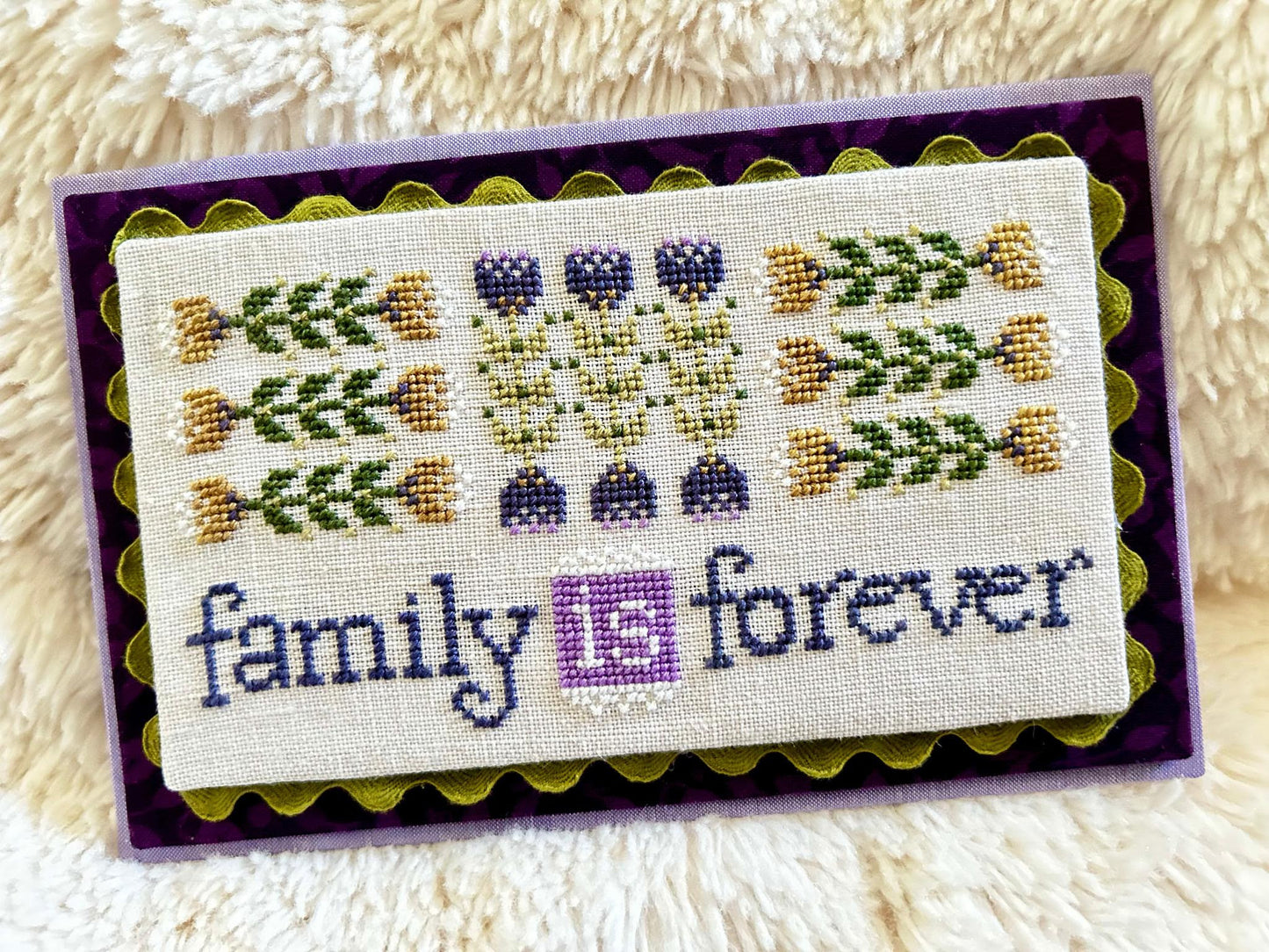 *January 26' Preorder* Family is Forever by Sweet Wing Studio-Cross Stitch-Sweet Wing Studio-Millennial Fabrics