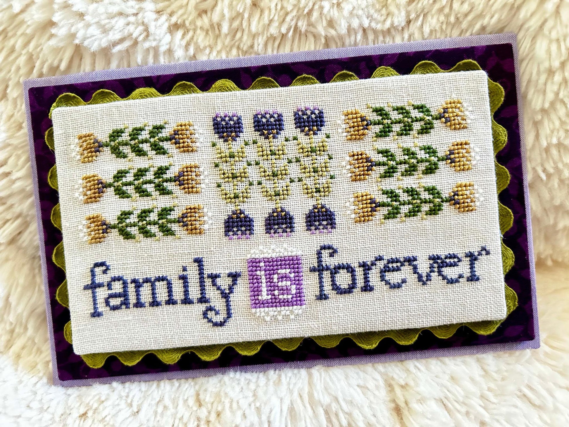 *January 26' Preorder* Family is Forever by Sweet Wing Studio-Cross Stitch-Sweet Wing Studio-Millennial Fabrics