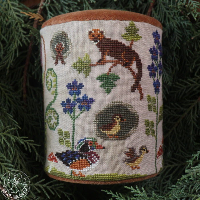*Nashville Market 26' Preorder* Trunk Town Spring by The Blue Flower-Cross Stitch-The Blue Flower-Millennial Fabrics