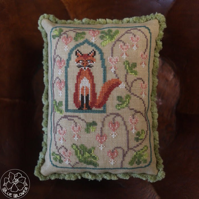 *Nashville Market 26' Preorder* Tudor Fox by The Blue Flower-Cross Stitch-The Blue Flower-Millennial Fabrics