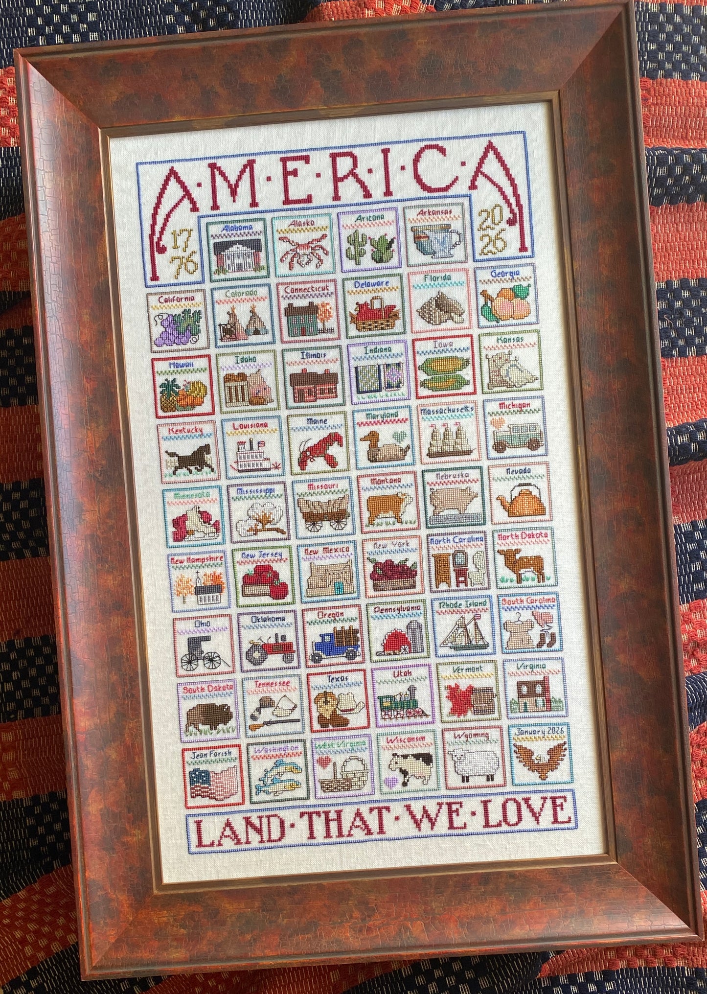 America Land That We Love Special Edition by Jean Farish
