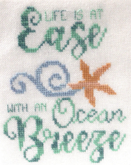 Ocean Breeze by Barefoot Needleart