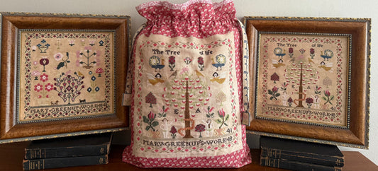 Mary’s Samplers & Satchel by Running with Needles & Scissors