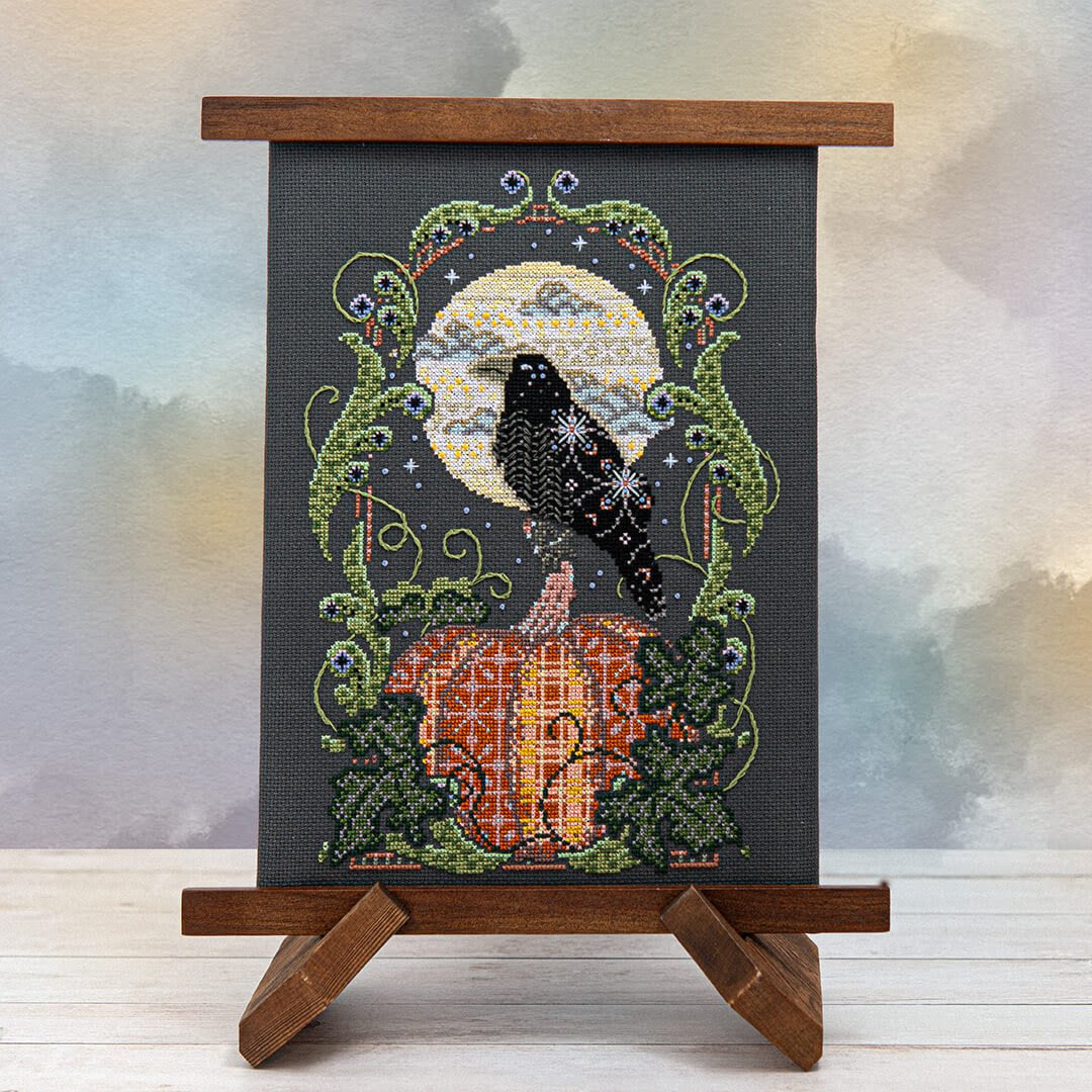 Raven's Harvest Moon by Counting Puddles