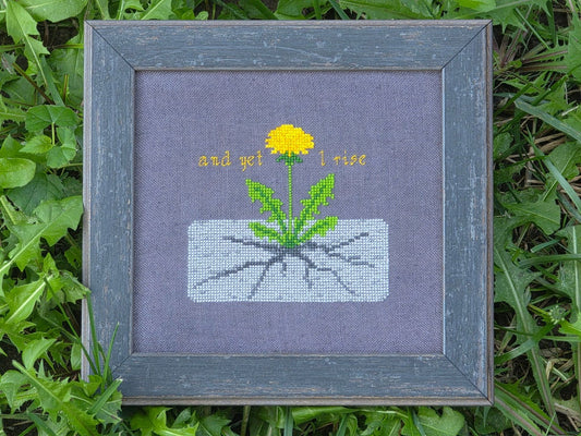 And Yet I Rise by Ghost Boy Needleworks