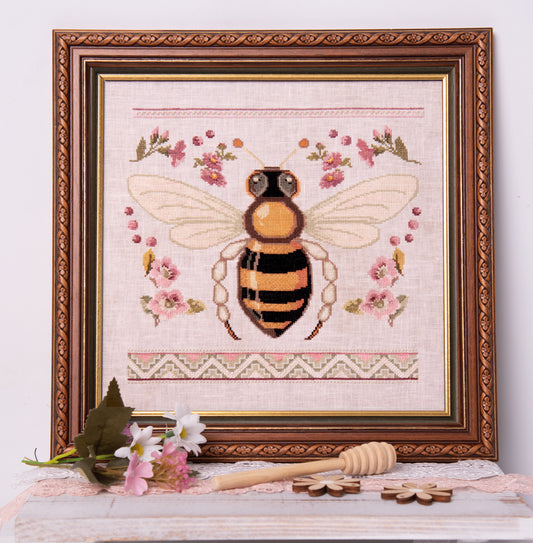Bee and Blossoms by Samplers and Primitives