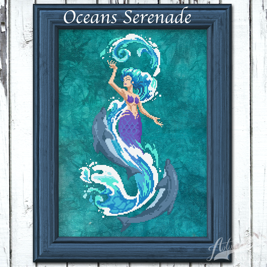 Oceans Serenade by Autumn Lane Stitchery