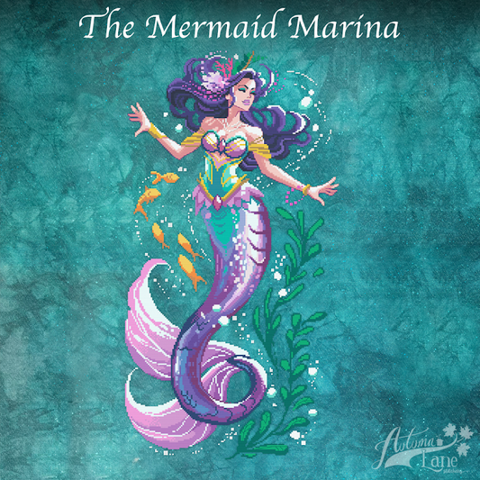 Mermaid Marina by Autumn Lane Stitchery