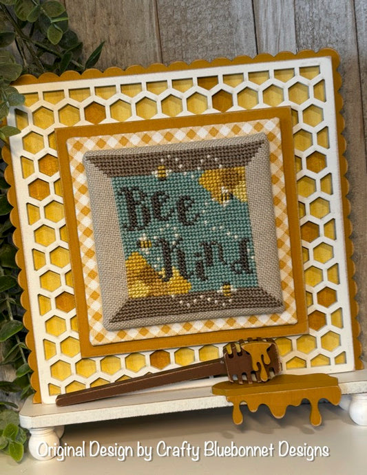 Bee Kind Spool by Crafty Bluebonnet