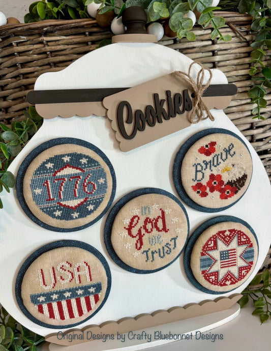 Baked Fresh: Patriotic Cookies by Crafty Bluebonnet