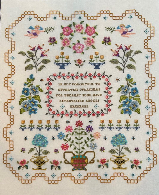 Angels Unawares by Monticello Stitches