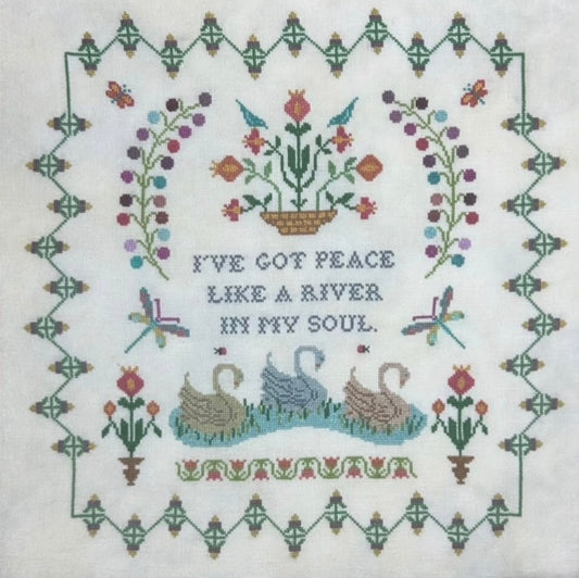 Peace Like A River by Monticello Stitches