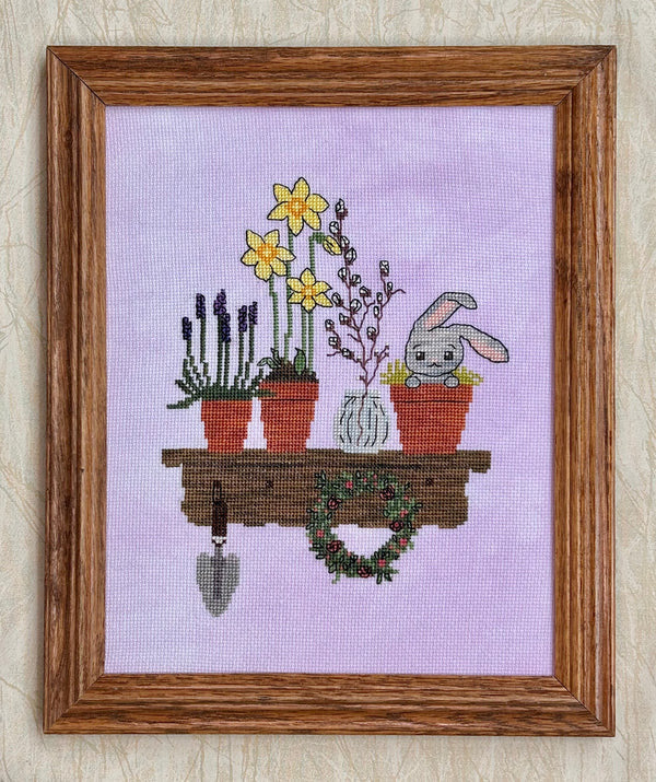 The Potting Shelf by The Stitchin' Kitten