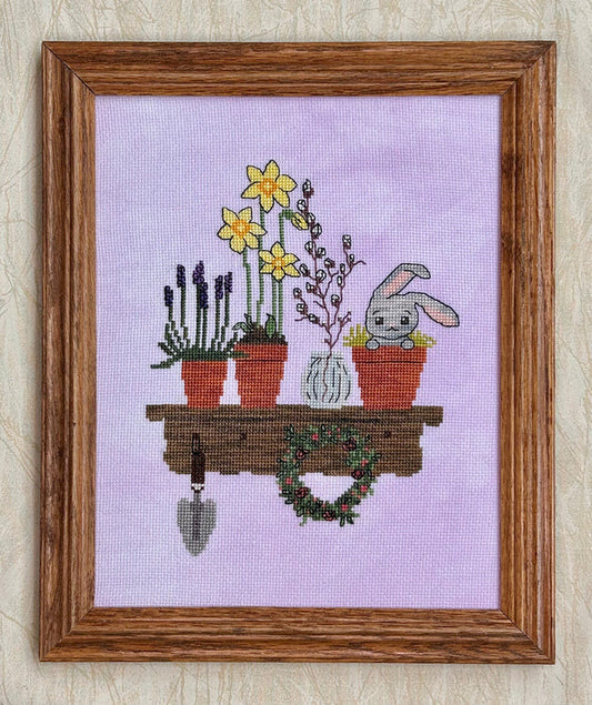 The Potting Shelf by The Stitchin' Kitten