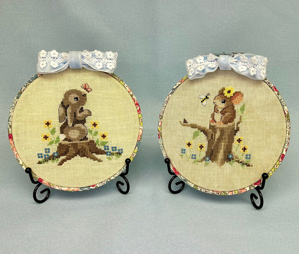 Li'l Bun & Li'l Mousey by The Stitchin' Kitten