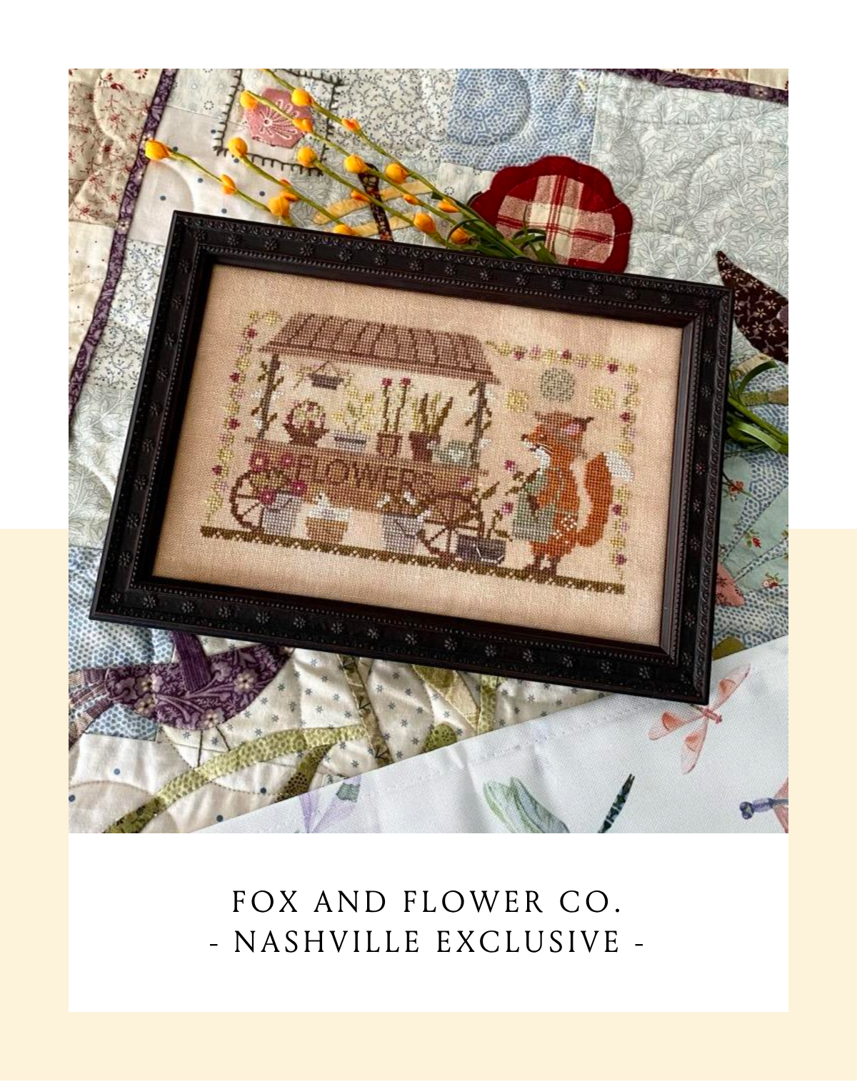 Fox and Flower Co. by Blueberry Ridge Design