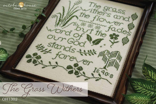 Preorder* The Grass Withers by October House Fiber Arts