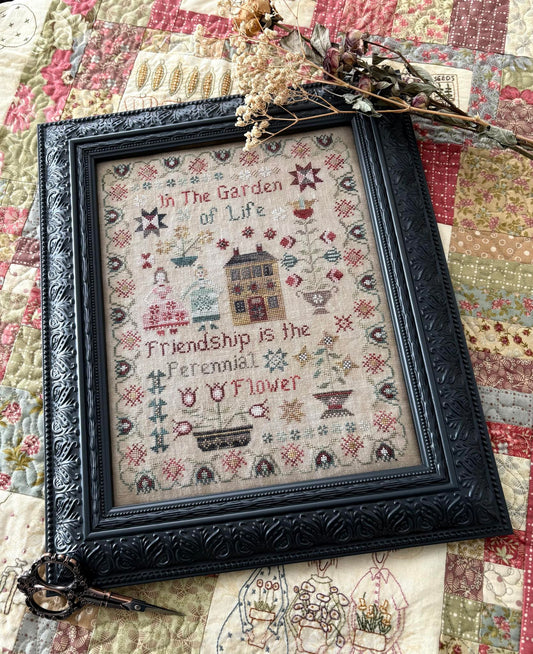 Perennial Flower Sampler by Pansy Patch Quilts and Stitchery